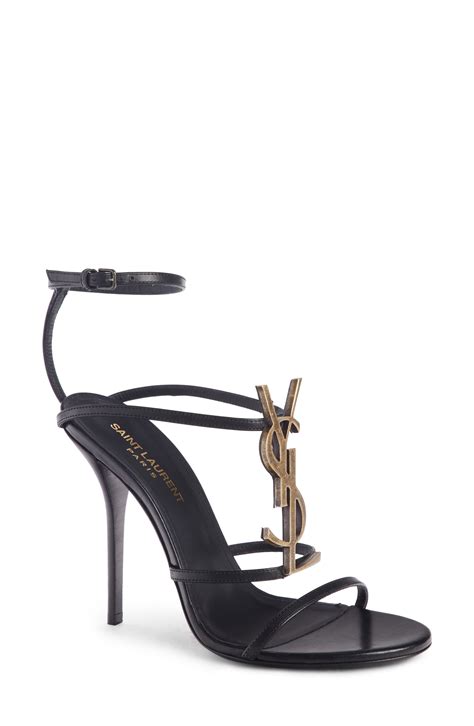 cassandra ysl strappy sandal review|Saint Laurent Cassandra YSL Logo Sandal (Women).